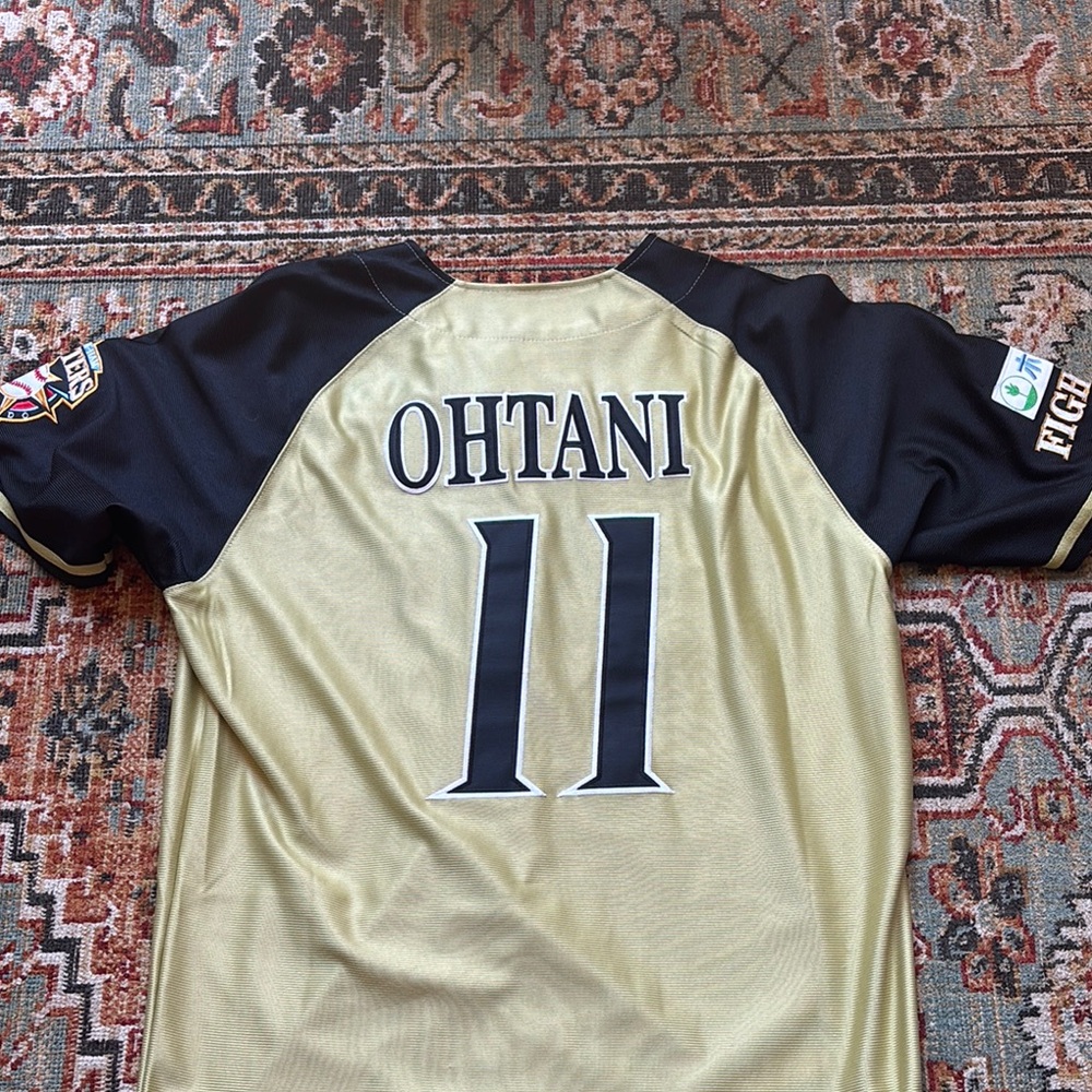 Hokkaido Nipponham Ohtani Jersey